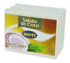 SABÃO DE COCO HIGYES 400GR