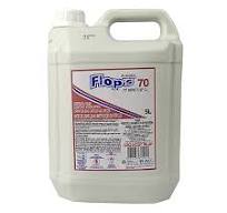 ÁLCOOL ETÍLICO HIDRATADO FLOPS GEL BACTERICIDA (76,90GL) 70 INPM, 4 KG