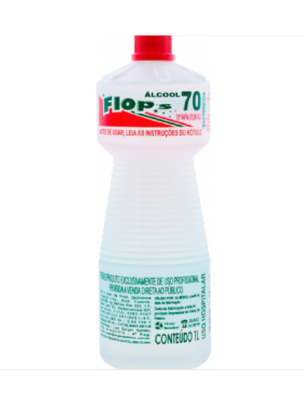 ÁLCOOL ETÍLICO HIDRATADO FLOPS (76,90GL) 70 INPM